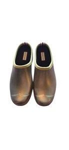 Hunter Womens Play Nebula Clog Shiny Hunter Green Rain Boot Slides NWOB - Picture 1 of 5