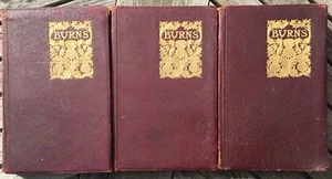 The Poetical Works of Robert Burns / 3 Volumes / ELZEVIR EDITION DE LUXE / Scott - Imagen 1 de 8