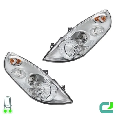 Scheinwerfer-Set li/re W5W HELLA für Renault Master III Chassis (EV, HV, UV) - Bild 1 von 4