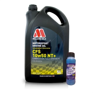 Aceite de motor totalmente sintético 10w50 5 L Millers CFS NT+ éster + lavado de pantalla - Imagen 1 de 6