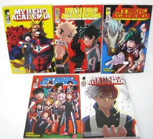 My Hero Academia English Manga Vol 1-5 Kohei Horikoshi Manga Fantasy YA Comic - Picture 1 of 8