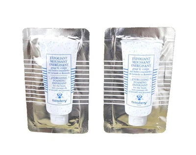 2x Sisley Energizing Foaming Exfoliant for the Body ~ Samples 0.27oz/8ml=16ml - Image 1 of 4