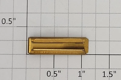 Aristo-Craft 11900-1X Carpintero de riel largo de latón de 1,10" (3) Foto 1 de 3