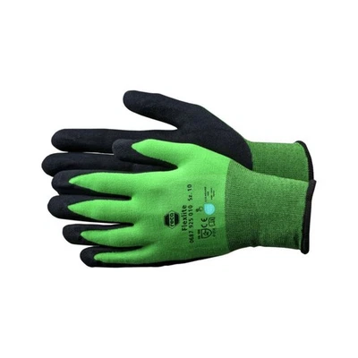 12x Reca Flexlite grip Schutzhandschuhe EN 388 4121X Elastan Nylon-Gewebe SZ 9