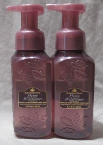 Bath & Body Works Gentle & Clean Foaming Hand Soap Set Lot 2 HONEY WILDFLOWER - Picture 1 of 4
