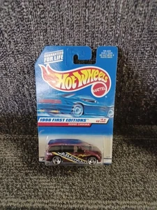 1:64th Scale Dodge Caravan #4 1998 First Edition Diecast By Hotwheels - Picture 1 of 1