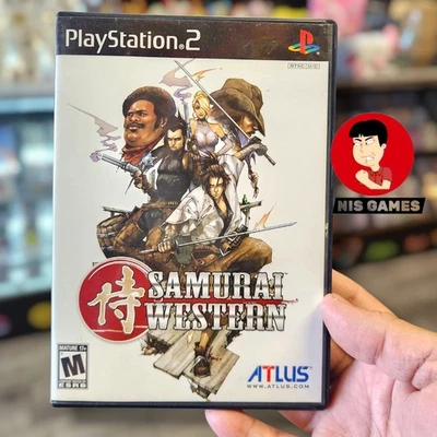 PS2 Samurai Western Complete CIB W/ Reg Card + Sleeve Tested - Authentic - Image 1 of 4