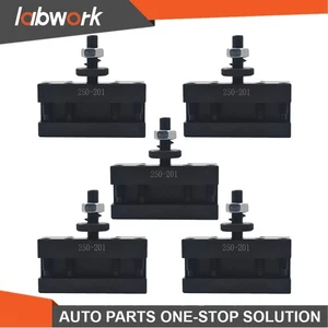 Labwork 5Pcs BXA #1 250-201 Quick Change Tool Post Holder Turning For Lathe CNC - Picture 1 of 17
