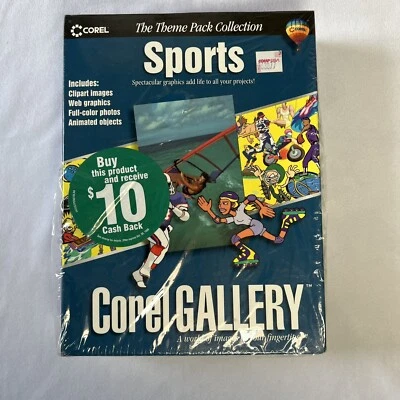 Corel Gallery Sports_Theme Based Clip Art_Brand New - Image 1 of 4