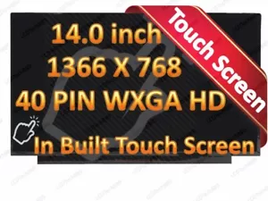 NT140WHM-T00 V8.4 Touch LED LCD Screen HD Display For Windows system only - Picture 1 of 5