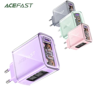 GAN Ladegerät 65 W USB C Ladeadapter Netzteil Schnellladegerät Acefast - Zdjęcie 1 z 28