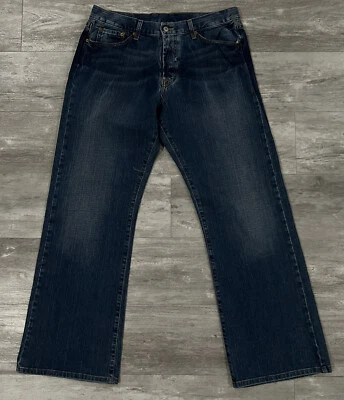 Pelele vintage Lucky Brand de Gene Montesano talla 34x31 etiqueta trasera blanca raro Foto 1 de 4