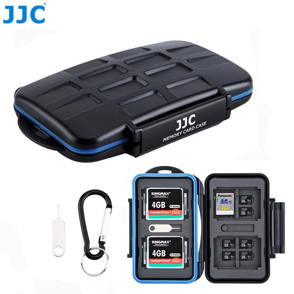 28 Slots Memory Card Case Holder Storage fit 16x Micro SD+8x SD SDHC+4x CF Cards - Image 1 of 4
