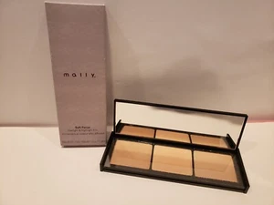 Mally Soft Focus Lowlight & Higlight Trio Mocha Martini, Rose All Day 0.42 Oz - Picture 1 of 2