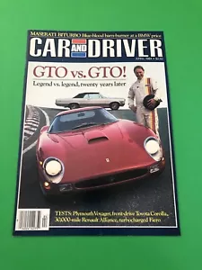 FERRARI GTO ORIGINAL VINTAGE PRINT AD MAGAZINE COVER - Bild 1 von 1