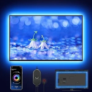 Mexllex LED TV Backlights for 43''-55'' TV with Remote App Control LED TV Backli - Picture 1 of 2