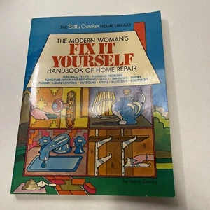 The Modern Woman's Fix It Yourself Handbook Of Home Repair 1973 H. Zarchy BL6D - Imagen 1 de 12