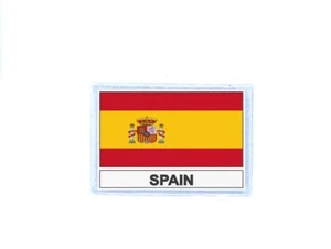 Patch toppe toppa stampato termoadesiva bandiera E spagna - Imagen 1 de 1