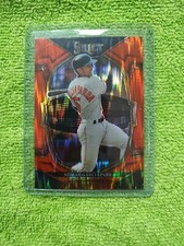 2023 Panini Select - Concourse Orange Flash Prizm #34 Nomar Garciaparra. Boston