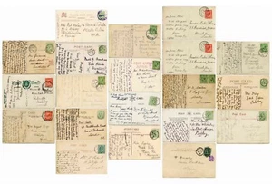 YORKSHIRE Postmarks Postcards..Towns..Villages.. 1903-31.. PRICED INDIVDUALLY - Picture 1 of 49