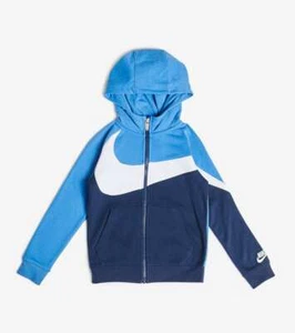 BRAND NEW KIDS NIKE FULL ZIP HOODIE MIDNIGHT NAVY SZ 5 (86E852-U90) $55 - Picture 1 of 2
