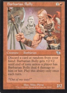 3X Barbarian Bully 79/143 Judgement MTG Magic MP X3 (Yourdeckbuilder) - Bild 1 von 1