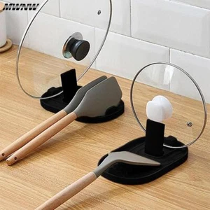 1pcs Polychrome Foldable Nordic Style Pot Holder Lid Shovel Storage Rack Practic - Picture 1 of 29