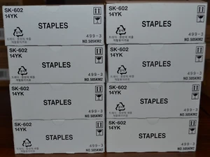 Konica Minolta Bizhub Copier SK-602 14YK Box Of Staples 505 KM2 NEW FREE SHIP!! - Picture 1 of 6