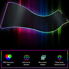 RGB Gaming Mouse Pad 0.75W 800x300x4mm Skid Resistance Thicken USB Interface IDS