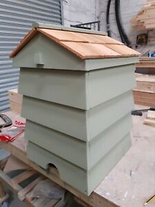Beehive composter with cedar  shingle roof - Handmade to order