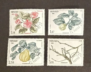 Monaco, Mint, 1984, Precancels, Seasons of the Quince, MNH, SG 1678-81 - Picture 1 of 2