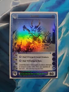 Owis 55/30/60/25/50e Super Rare 1st Edition Chaotic TCG Card Dawn of Perim NM - Picture 1 of 3