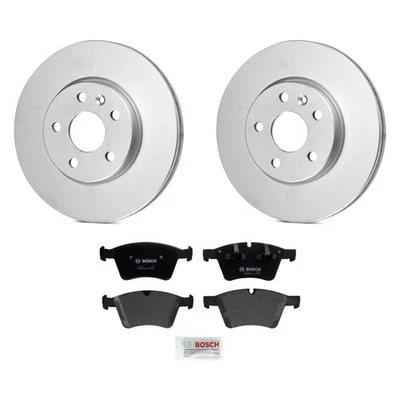 For Mercedes-Benz GL450 07-12 QuietCast Premium Front Brake Kit w Organic Pads - Image 1 of 2