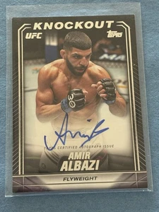 2024-25 Topps UFC Knockout Auto Amir Albazi Auto #KNA-AAZ - Picture 1 of 2