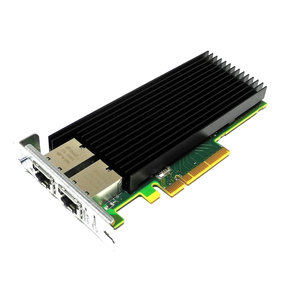 Silicom PE210G2I40-T-BC7 Dual Port 10GbE PCI-Express x8 Server Adapter LP - Immagine 1 di 3