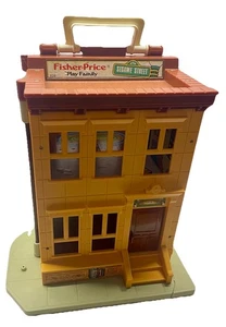 Vintage Fisher Price Play Family Sesamstraße Haus #938 Hoopers Store 1974 - Bild 1 von 9