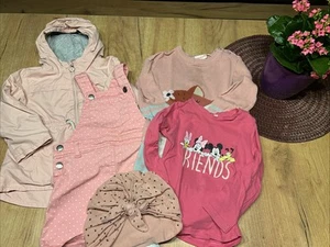 Mädchen Paket Gr. 86, Frühling, rosa, inkl. Jacke für das Frühjahr - Bild 1 von 10