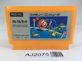 AJ2075 Clu Clu Land NES Famicom Japan