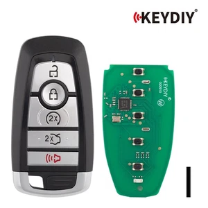 5PCS KEYDIY KD ZB21-5 Universal Smart Remote Key 4+1 Buttons for Ford Type - Picture 1 of 6