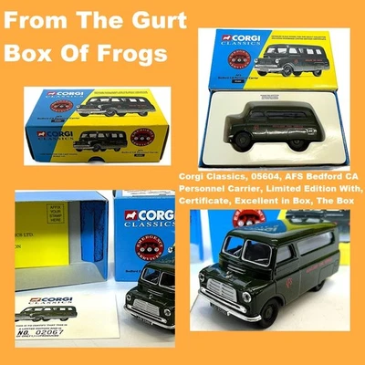 Corgi Classics  05604 AFS Bedford CA Personnel Carrier LTD ED - Image 1 of 4