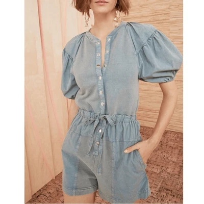 Ulla Johnson Owen Romper - Image 1 of 4
