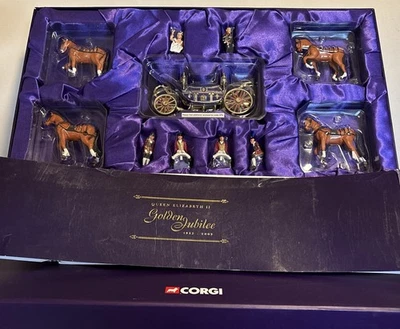 Corgi CC09901 Queen Elizabeth II Golden Jubilee State Landau Coach - Ltd edition - Image 1 of 4