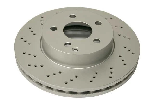 2x Disco de freno ATE COATED 2044213612 MERCEDES-BENZ C300 C250 Foto 1 de 1