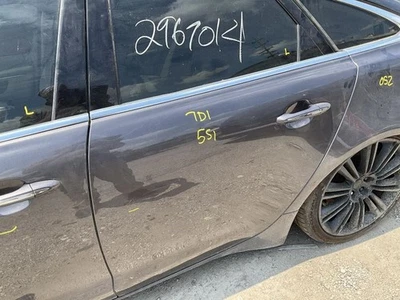 Driver Rear Side Door Gray With Privacy Tint Glass Fits 10-13 Jaguar XJ 764371 - Image 1 of 4