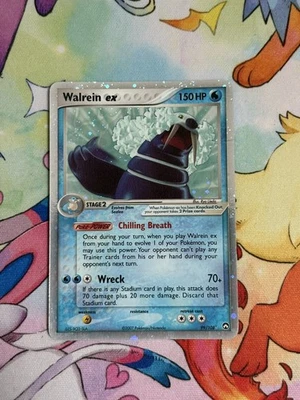 Walrein ex 99/108 HOLO Pokémon Card EX Power Keepers Holo Rare - Image 1 of 2