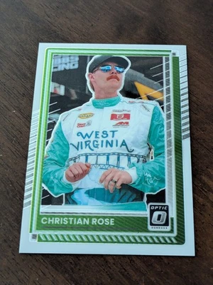 Tarjeta Donruss NASCAR 2025 Auto Racing Christian Rose #30 óptica Foto 1 de 3