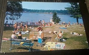 HARRISON MICHIGAN WILSON STATE PARK 1961 POST CARD