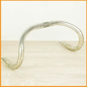 CINELLI 67 TRACK PISTA LENKER 38cm BIKE VINTAGE 26 FAHRRAD SILBER ALT 70er - Bild 1 von 7