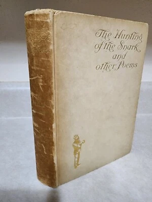 HUNTING OF SNARK AND OTHER POEMS Lewis Carroll POETRY 1st Edition ILLUSTRATED - Image 1 of 4