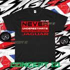 NEW SHIRT JAGUAR LOGO NEVER UNDERESTIMATE AN OLD MAN WITH A FUNNY T-SHIRT SALE!!